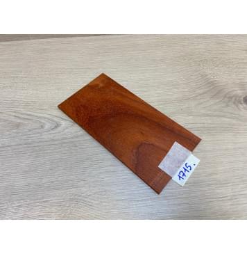 Падук заготовка накладки на головку грифа Тангент ААА 3.5х103х205 мм-0