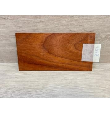 Падук заготовка накладки на головку грифа Тангент ААА 3.5х103х205 мм-3