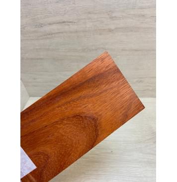 Падук заготовка накладки на головку грифа Тангент ААА 3.5х103х205 мм-6