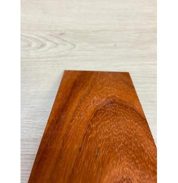 Падук заготовка накладки на головку грифа Тангент ААА 3.5х103х205 мм-2