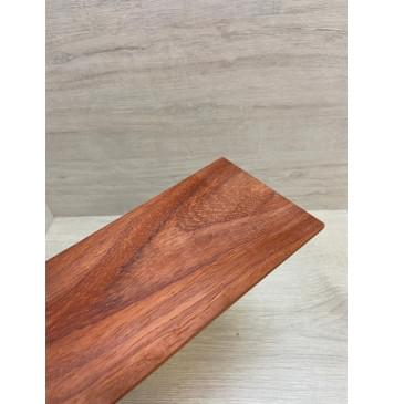 Падук заготовка накладки на головку грифа Тангент ААА 3х103х205 мм-2