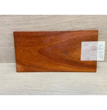 Падук заготовка накладки на головку грифа Тангент ААА 3х103х205 мм-3