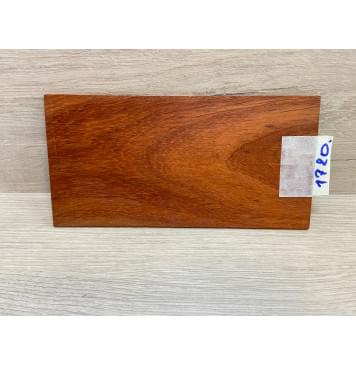 Падук заготовка накладки на головку грифа Тангент ААА 3х103х205 мм-0