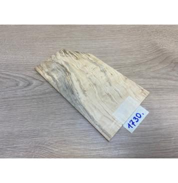 Клён Американский заготовка накладки на головку грифа Смешанный ААА 4.5х110-105х195 мм-0