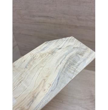 Клён Американский заготовка накладки на головку грифа Смешанный ААА 4.5х110-105х195 мм-2