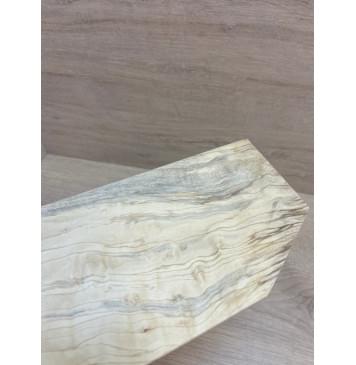 Клён Американский заготовка накладки на головку грифа Смешанный ААА 4.5х110-105х195 мм-1