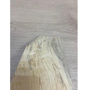 Клён Американский заготовка накладки на головку грифа Смешанный ААА 4.5х110-105х195 мм-5