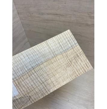 Клён Американский Spalted Волнистый заготовка накладки на головку грифа Радиал ААА Волна ААА 5х120х220-208 мм (стабилизированный)-6