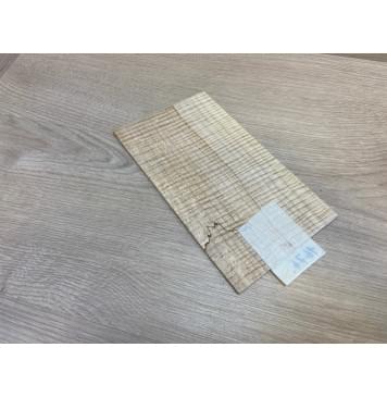 Клён Американский Spalted Волнистый заготовка накладки на головку грифа Радиал ААА Волна ААА 3х120х220-208 мм (стабилизированный)-6