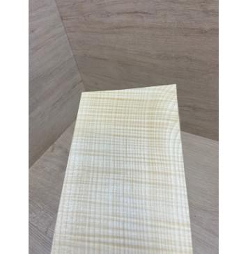 Клён Белый Явор, Волнистый заготовка накладки на головку грифа Радиал ААА Волна ААА 1х122х210 мм (стабилизированный)-5