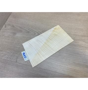 Клён Белый Явор, Волнистый заготовка накладки на головку грифа Смешанный ААА Волна ААА 1х120х215 мм (стабилизированный)-0