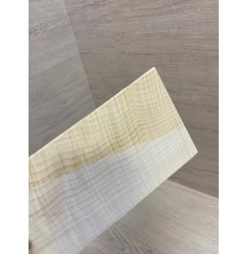 Клён Белый Явор, Волнистый заготовка накладки на головку грифа Смешанный ААА Волна ААА 3.5х125-120х215-210 мм (стабилизированный)-3