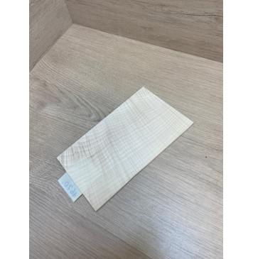 Клён Белый Явор, Волнистый заготовка накладки на головку грифа Смешанный ААА Волна ААА 3.5х125-120х220-215 мм (стабилизированный)-4