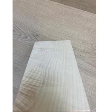 Клён Белый Явор, Волнистый заготовка накладки на головку грифа Смешанный ААА Волна ААА 3.5х125-120х220-215 мм (стабилизированный)-6