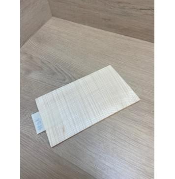 Клён Белый Явор, Волнистый заготовка накладки на головку грифа Радиал ААА Волна ААА 5х122х215-210 мм (стабилизированный)-6