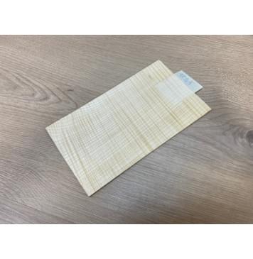 Клён Белый Явор, Волнистый заготовка накладки на головку грифа Радиал ААА Волна ААА 5х122х215-210 мм (стабилизированный)-10