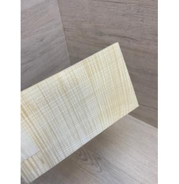 Клён Белый Явор, Волнистый заготовка накладки на головку грифа Радиал ААА Волна ААА 5х122х215-210 мм (стабилизированный)-7