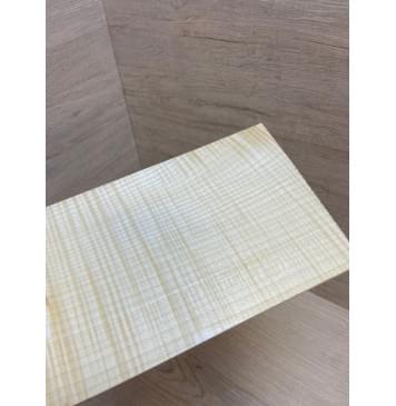 Клён Белый Явор, Волнистый заготовка накладки на головку грифа Радиал ААА Волна ААА 5х122х215-210 мм (стабилизированный)-4