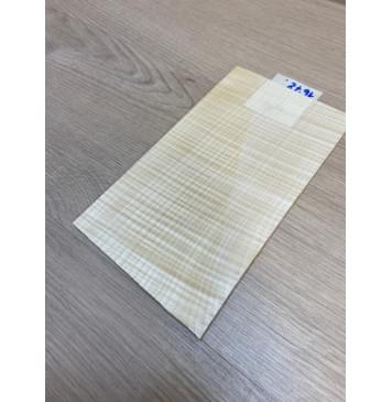 Клён Белый Явор, Волнистый заготовка накладки на головку грифа Радиал АА Волна ААА 5х122х215-210 мм (стабилизированный)-3