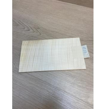 Клён Белый Явор, Волнистый заготовка накладки на головку грифа Радиал АА Волна ААА 5х122х215-210 мм (стабилизированный)-4