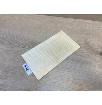 Клён Белый Явор, Волнистый заготовка накладки на головку грифа Радиал АА Волна ААА 5х122х215-210 мм (стабилизированный)-6