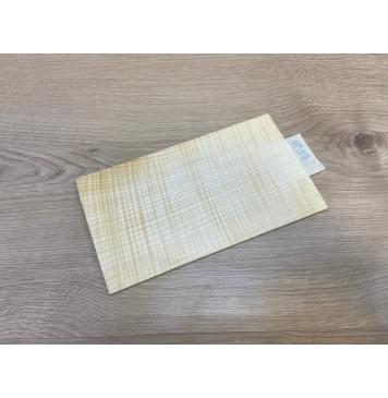 Клён Белый Явор, Волнистый заготовка накладки на головку грифа Радиал АА Волна ААА 5х122х215-210 мм (стабилизированный)-9