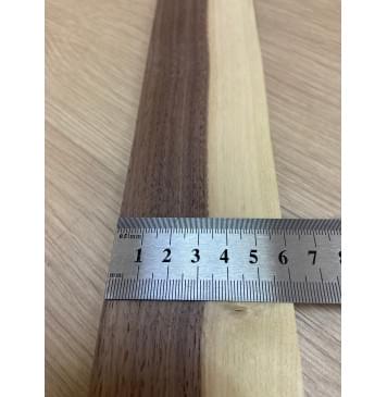 Орех Американский Заболонь заготовка накладки для электрогитары Радиал А 10х60-52х502 мм-8