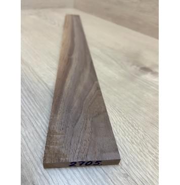 Орех Американский заготовка накладки для электрогитары Смешанный А 8.5х62-49х545 мм-1