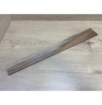 Орех Американский Заболонь заготовка накладки для электрогитары Смешанный АА 9.5х64-50х550 мм-4