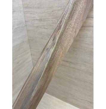 Орех Американский Заболонь заготовка накладки для электрогитары Смешанный АА 9.5х64-50х550 мм-7