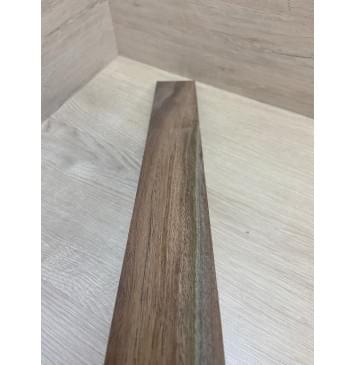 Орех Американский Заболонь заготовка накладки для электрогитары Смешанный АА 9.5х64-50х550 мм-6