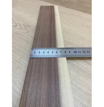 Орех Американский Заболонь заготовка накладки для электрогитары Радиал АА 10х82-72х555 мм-8