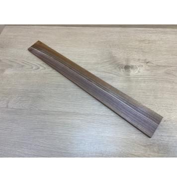 Орех Американский Заболонь заготовка накладки для электрогитары Радиал А 10х70-57х520 мм-0