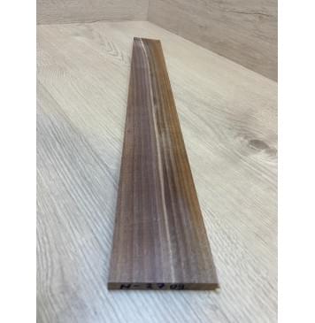 Орех Американский Заболонь заготовка накладки для электрогитары Радиал А 10х70-57х520 мм-2