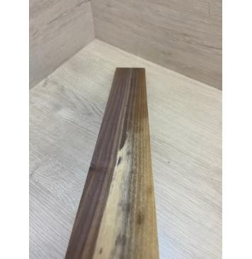 Орех Американский Заболонь заготовка накладки для электрогитары Радиал А 10х70-57х520 мм-6