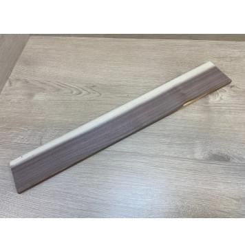 Орех Американский Заболонь заготовка накладки для электрогитары Радиал А 9.5х82-72х560 мм-2