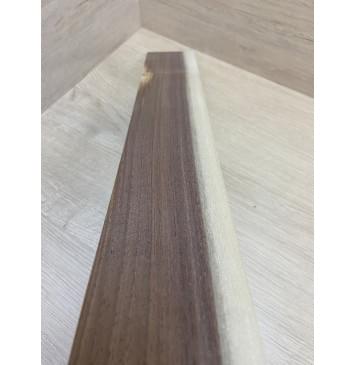 Орех Американский Заболонь заготовка накладки для электрогитары Радиал А 9.5х82-72х560 мм-3