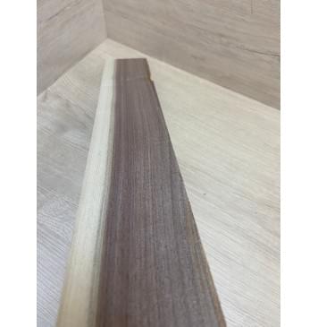 Орех Американский Заболонь заготовка накладки для электрогитары Радиал А 9.5х82-72х560 мм-5