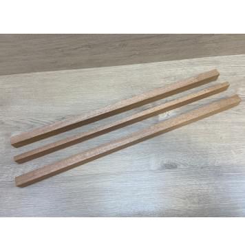 Махагон Кая заготовка грифа безголовой гитары Радиал АА 29х(22-13-22)х660 мм - из 3х частей-0