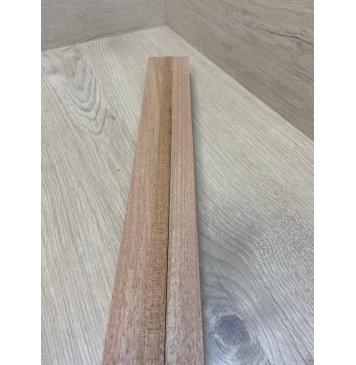 Махагон Кая заготовка грифа безголовой гитары Радиал АА 29х(22-13-22)х660 мм - из 3х частей-9