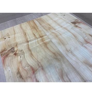 Клён Американский заготовка на топ Радиал АА 19х234х655 мм - 2 шт. (книжкой)-8