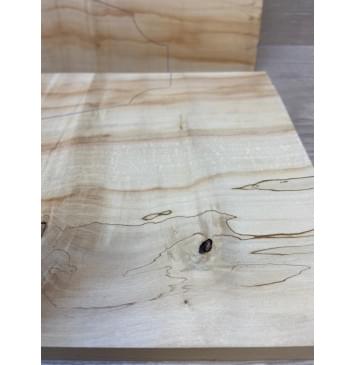 Клён Американский заготовка на топ Радиал АА 19х234х655 мм - 2 шт. (книжкой)-1