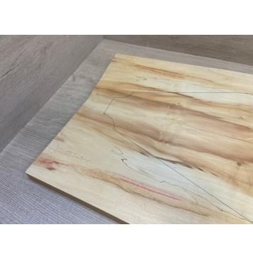 Клён Американский заготовка на топ Смешанный АА 21х224-186х610 мм - 2 шт. (книжкой)-4