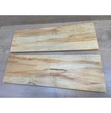 Клён Американский заготовка на топ Смешанный АА 21х224-186х610 мм - 2 шт. (книжкой)-7