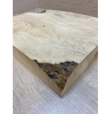 Клён Американский Волнистый заготовка корпуса для Тревел Гитары Тангент АА Волна АА 50х330-237х415-405 мм (массив)-5