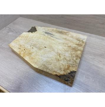 Клён Американский Волнистый заготовка корпуса для Тревел Гитары Тангент АА Волна АА 50х330-237х415-405 мм (массив)-9