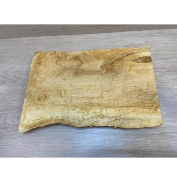 Клён Американский Волнистый заготовка корпуса для Тревел Гитары под заливку Смешанный АА Волна АА 35.5х280-260х425 мм (массив)-0