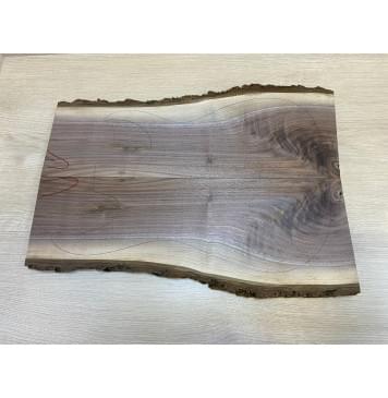 Орех Американский Заболонь заготовка на топ для Тревел гитары Смешанный АА 20х167-140х505 мм - 2 шт (книжкой) АКЦИЯ-0