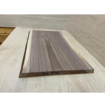 Орех Американский Заболонь заготовка на топ Тангент АА 22х310х560 мм (цельный) АКЦИЯ-4