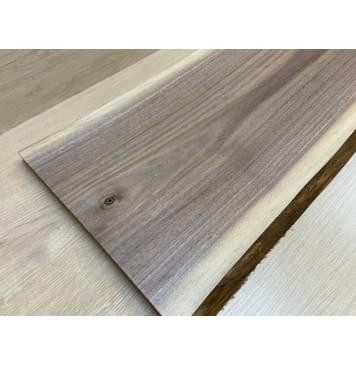 Орех Американский Заболонь заготовка на топ Тангент АА 22х310х560 мм (цельный) АКЦИЯ-8